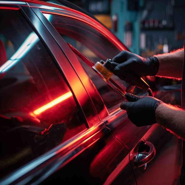 Vitres teintées voiture