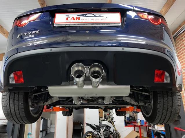 installation échappement sport